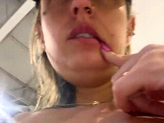 she fucks publicly up close then walks luxury mall with vibrator in pussy. couldn't hold it went bathroom squirted everywhere