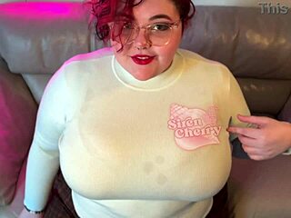 big ass bbw milf cheats with slutty 15-inch anal dildo assplay masturbation