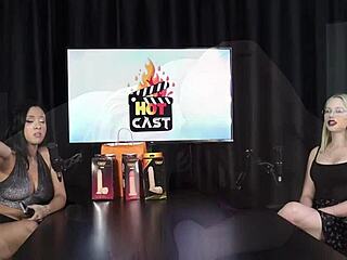 Safada interview with Vivan Lola and Vitória Beatriz full of putaria in porn cast Brazil part 2!!