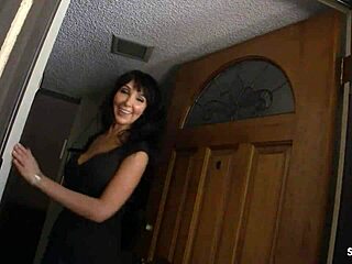 slim mature wife with fit body and big tits gets surprised by whitezilla monster cock during home alone casting fuck