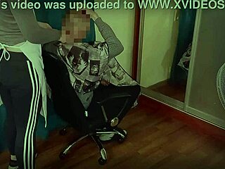 mrs lazinski hits czech salon for sexy milf roleplay small waist blonde couple fun 😏✂️