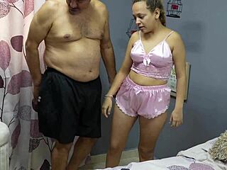 Horny Watching Stepdaughter Workout Her Luscious Wet Pussy