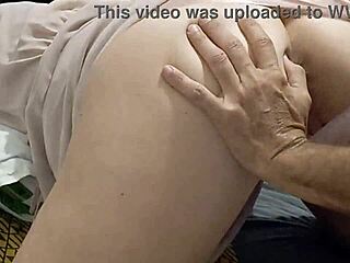 Amoul's Clothed Satin Panty Slut Fucked Doggystyle POV! Dirty French Ass Hole Lick Rush!!