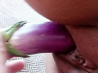 Ever poked a pussy with eggplant then made her suck dick till cumshot?