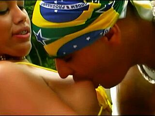 Petite Brazilian Screams Through Rough Vacation Fuck Session