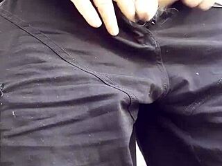 rustyas1's homemade neighbor piss with small cock