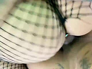 big ass latina girlfriend rides with anal plug