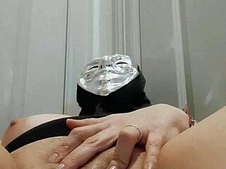 that WET milf PUSSY glistens and SLIPS as fingers dive deep into her soaked mature folds