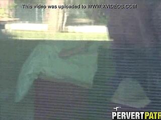 Mysterious tattooed teen caught in outdoor hookup