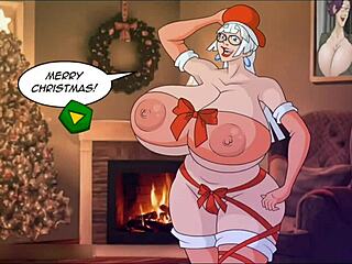 xmas payrise sees baka's naughty holiday tits and fun