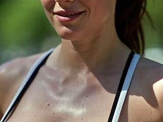 Runner Girls Tease with Perfect Assets in Public Compilation