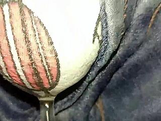 drunk colombian solo girl soaks her jeans squirting wildly into a massive orgasm