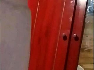 i hid cam in colombian uni girl's room voyeur style