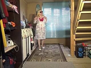 ohh im strippin outta this gorgeous lingerie n stockings juicy milf style