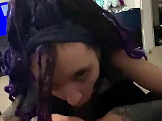 you won't believe how this dreadhead latina bends over kitchen counter for rough pounding??