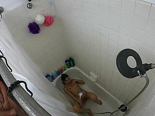 skinny asian slut chokes gags deepthroat candy cruise huge cock sucking in pool hardcore extreme