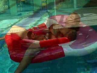 Canadian Milf Heidi Dives into Pool Teasing with Juicy Curves and Horny Vibes