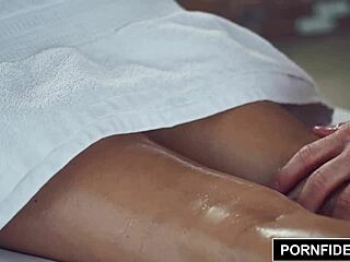 whoa charlotte cross's oiled pussy massage ends in hot creampie 😍