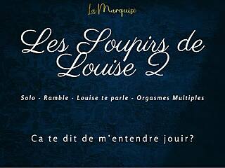 Louise's Moans Explode in Solo Dirty Talk Orgasms!
