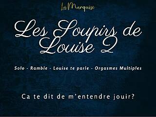 Louise's Moans Explode in Solo Dirty Talk Orgasms!
