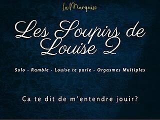 Louise's Moans Explode in Solo Dirty Talk Orgasms!