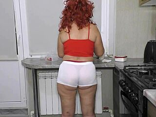 stepmom, show off that elastic ass for my big cock anal pounding
