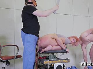 ready for brutal assylum pain as spicy kitten's tight asshole gets fucked hard to mouth
