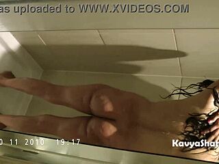 desi village aunty kavya fingers horny in bathroom