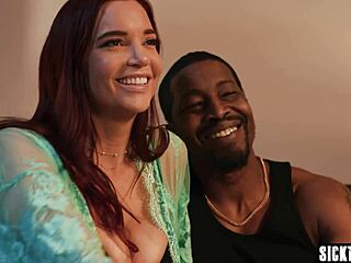 man, watching nicole kitt's big ass bounce on that black cock while his wife stares got me heated