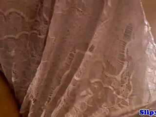 young british babe's heart races sucking old man's thick pov cock
