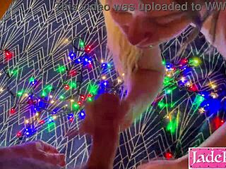 Girlfriend experience with pretty slut in santa hat rough fuck