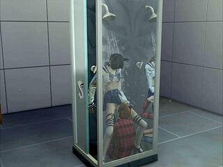 Toilet Cunnilingus Feast! Lick That Pussy in Sims 4 Glory!