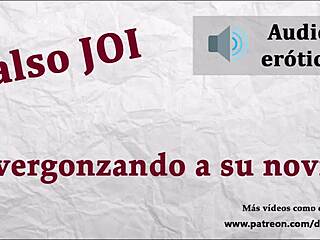 Oops falso JOI im fingering my ass shaming boyfriend spanish anal masturbation