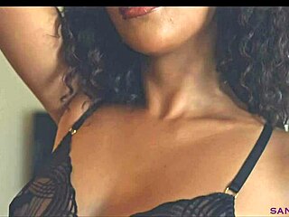 sanktor's skinny asian babe slowly strips teasing natural tits in erotic dance