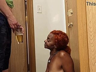 RACHELLE NEWMUIS Drinks Piss as Yellow Belly Toilet Whore
