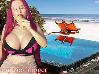 get hooked on this extreme joi addiction game with kinky goddess mistress