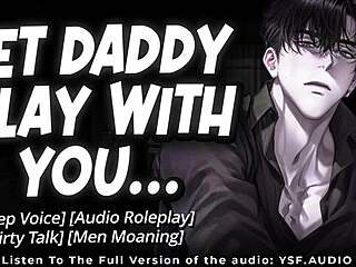 Listen pervy step-dad's dirty talk as he makes you cum hard on his cock