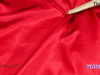 beautiful brunette college teen swallows daddy's cum after sexy pov massage casting interview on sofa?!