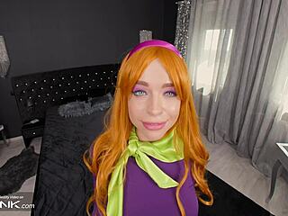 VRConk Horny Redhead Daphne Pounds Anal in Scooby-Doo Cosplay Parody