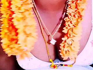 village aunty rocks best blowjob then hardcore ride with dirty telugu talk