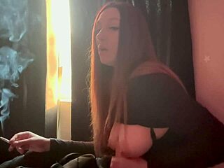 Artemisia Love Smokes While Solo Dildoing Her Italian Milf Pussy