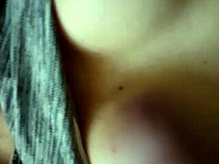 Slutty Wife Masturbates with Hubby Before Cum on Tits Maledom Finish