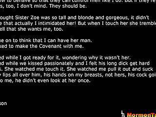 Teen Church Wife Watches Hubby Pound Blonde Deep