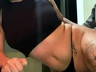 Kitchen Heats Up with Cute Latina Slut's Creampie Doggystyle Pounding