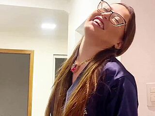 Tattooed Brazilian Babysitter's Huge Ass Takes First Anal Scream