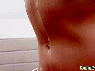 whoa seth gamble's with melody marks... this sensual teen nuru masseuse gets so wet!