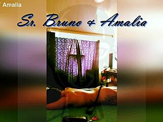 Amalia's Bound Spanking Session