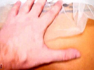Thai Bride's Pussy Filled with Creampie Doggystyle