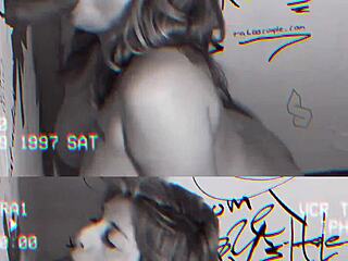 stepmommy hits gloryhole... voyeur sneaks the tape! 😈👀