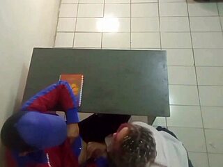 Schoolgirl sneaks steamy fuck with math tutor in classroom